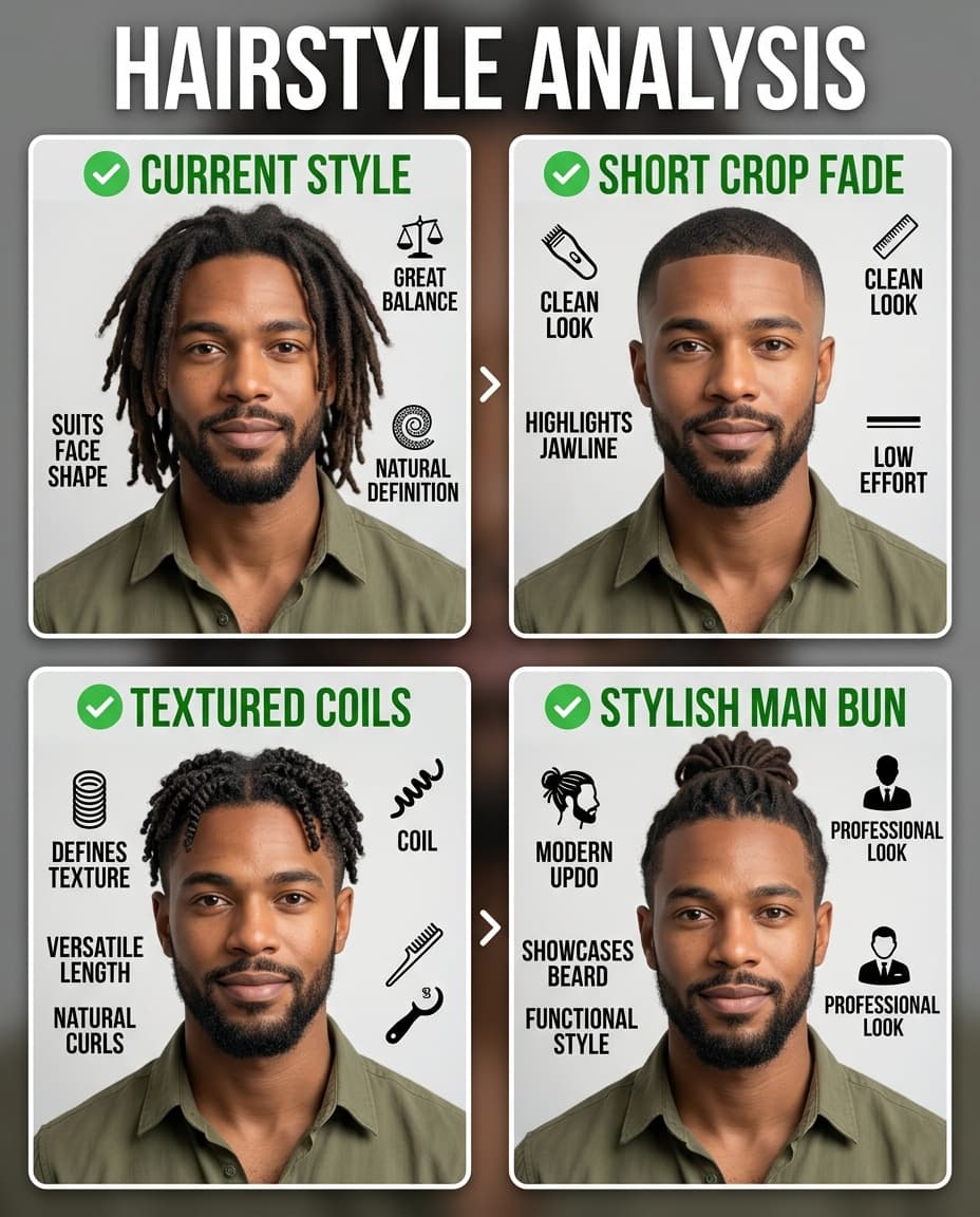 See yourself in 12 hairstyles before the salon